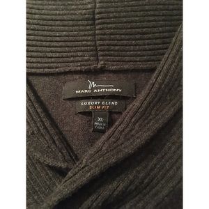 Marc Anthony Slim Fit Shawl Collar Sweater